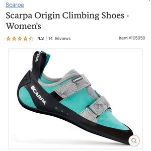Scarpa climbing shoes